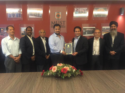 Agreement between Malaysia University of Science and Technology and Dr. Kamrul to establish Bangladesh campus.